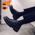 Bright Leather Casual Shoes for Men