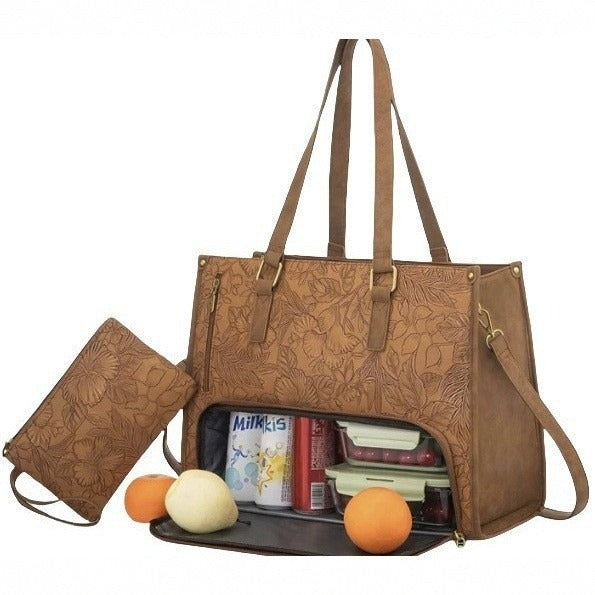 Insulated Women's Tote Crossbody Bag