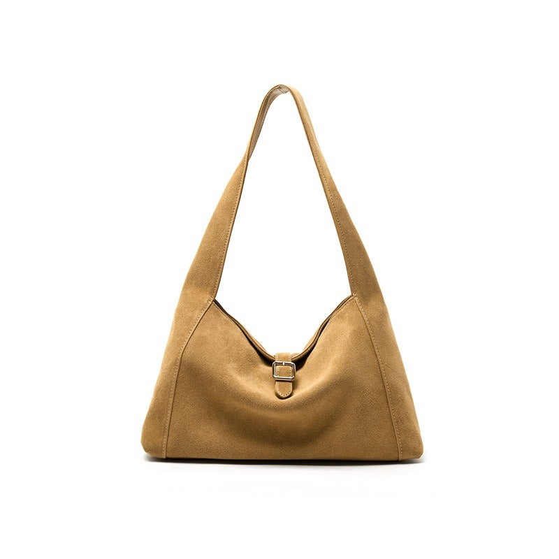 Women's Suede Shoulder Bag