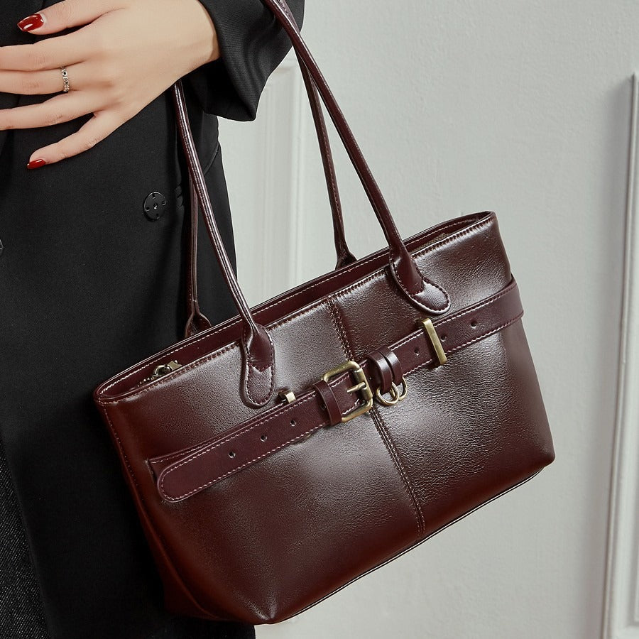 Genuine Leather Shoulder Bag