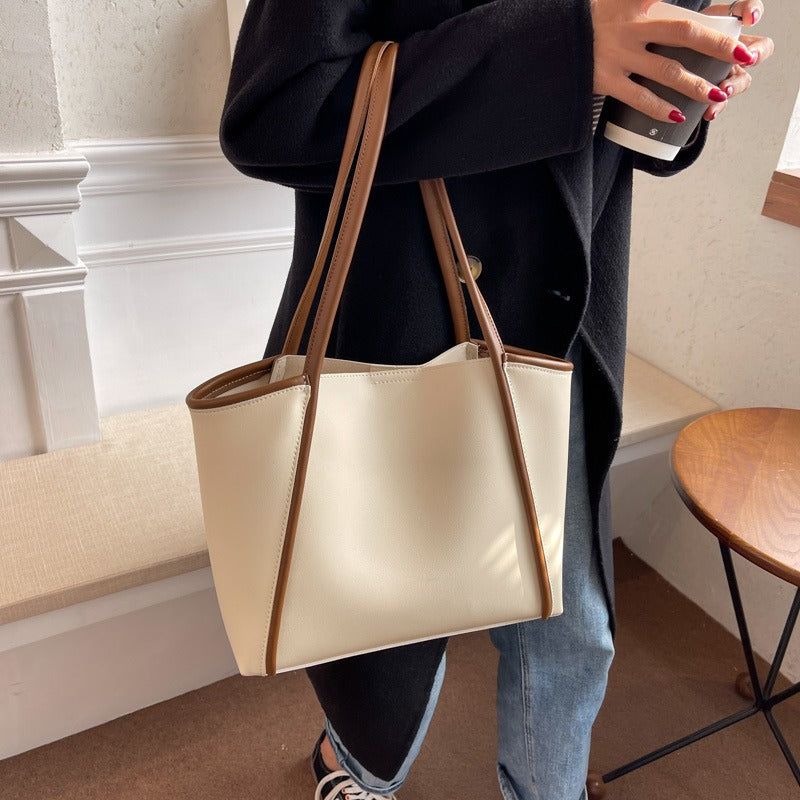 PU Leather Square Messenger Bag