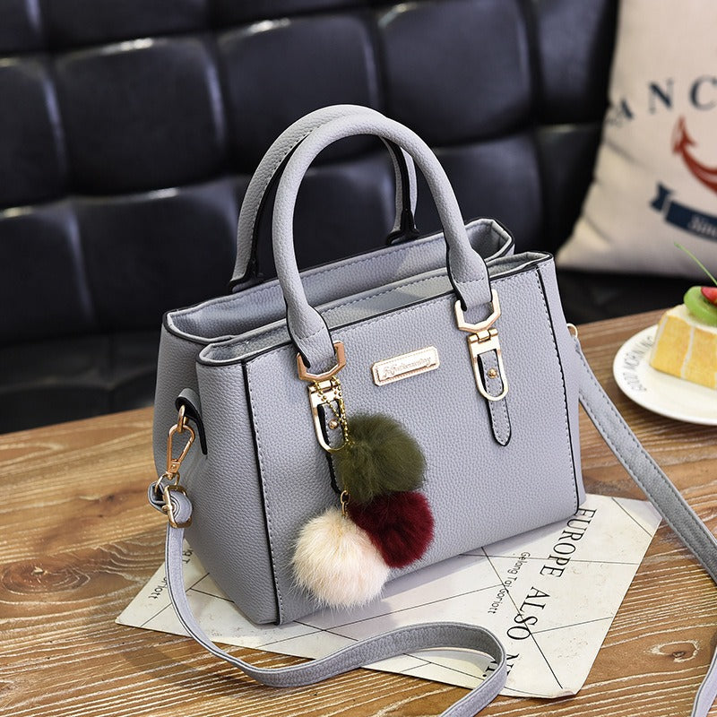 PU Leather Shoulder Handbag