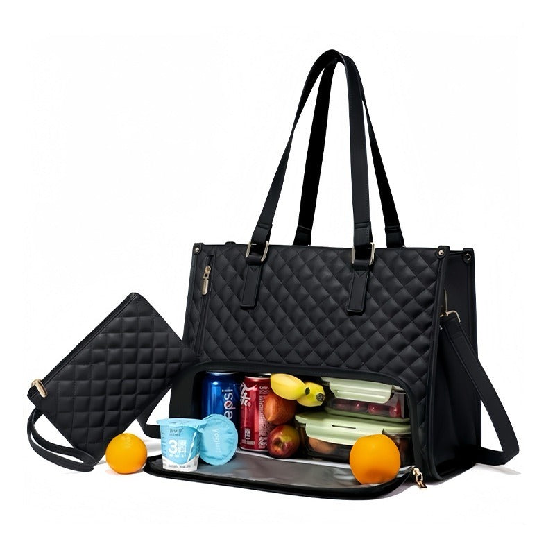 Insulated Women's Tote Crossbody Bag
