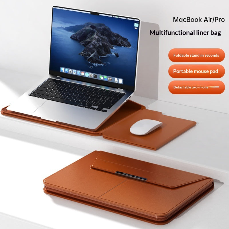 PU Leather Laptop Sleeve PU Leather Laptop Sleeve with Stand