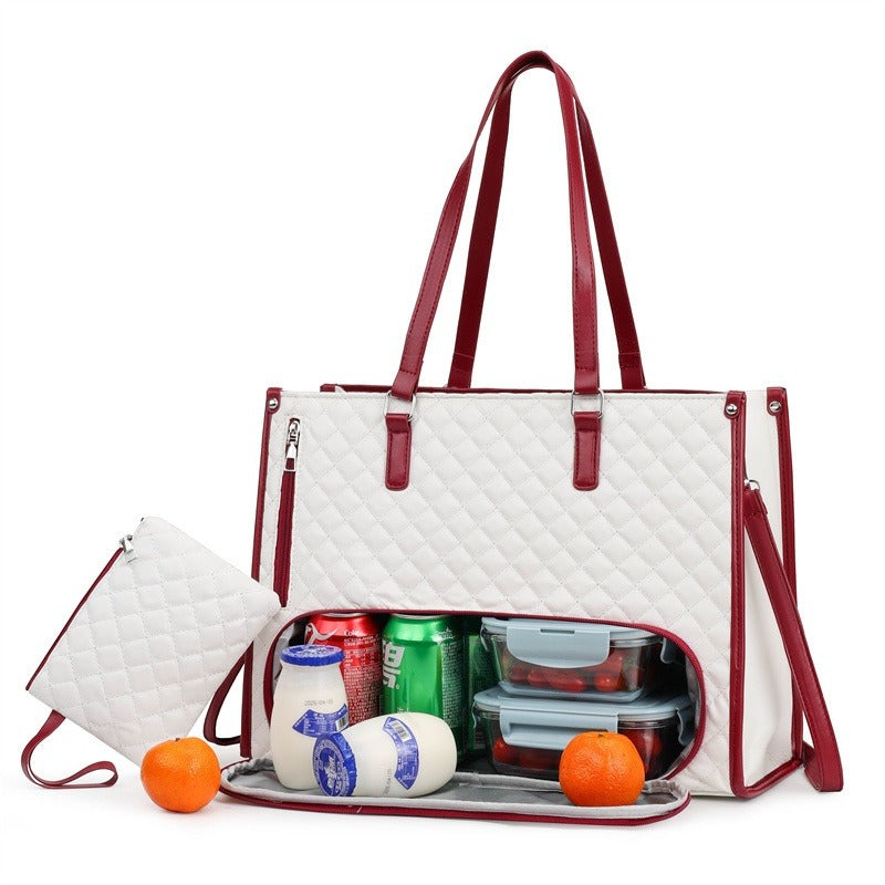 Insulated Women's Tote Crossbody Bag