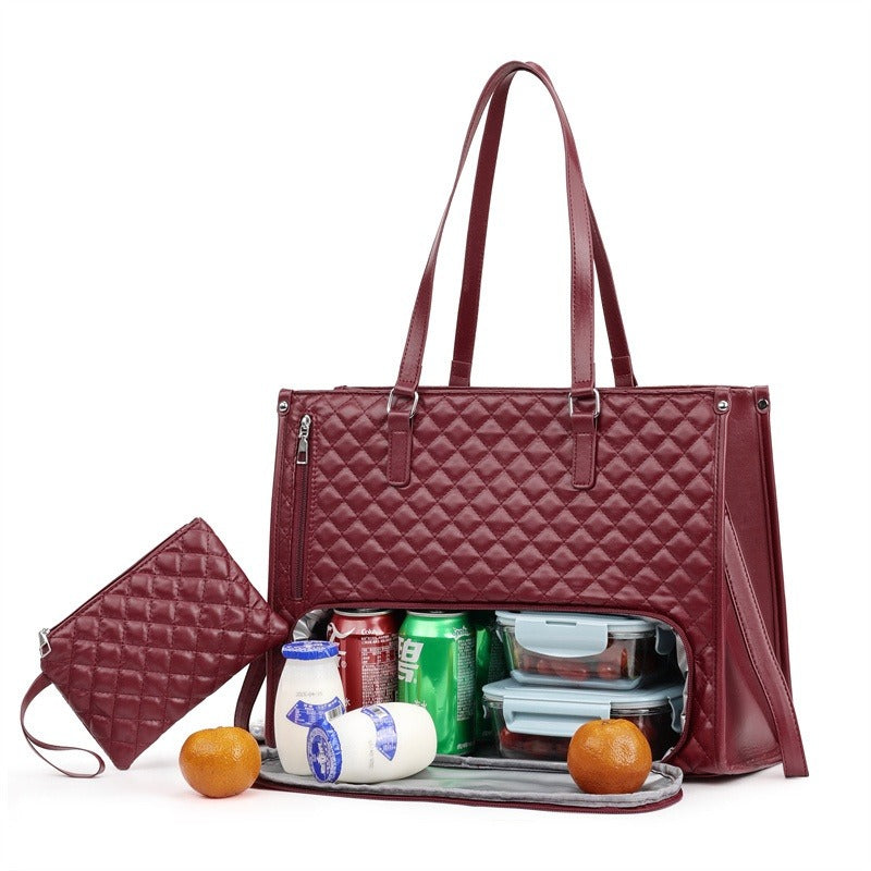 Insulated Women's Tote Crossbody Bag