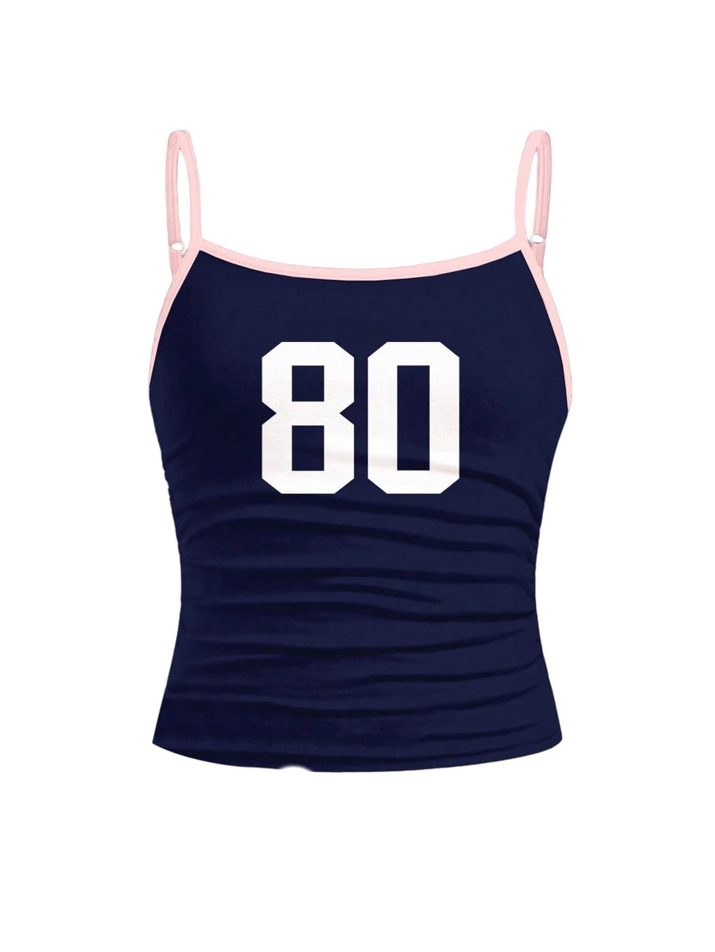 RoseSeek Girl's Sleeveless Jersey Shirts Number Graphic Camisole Tops Workout Sports Y2K Top Blue 11Y