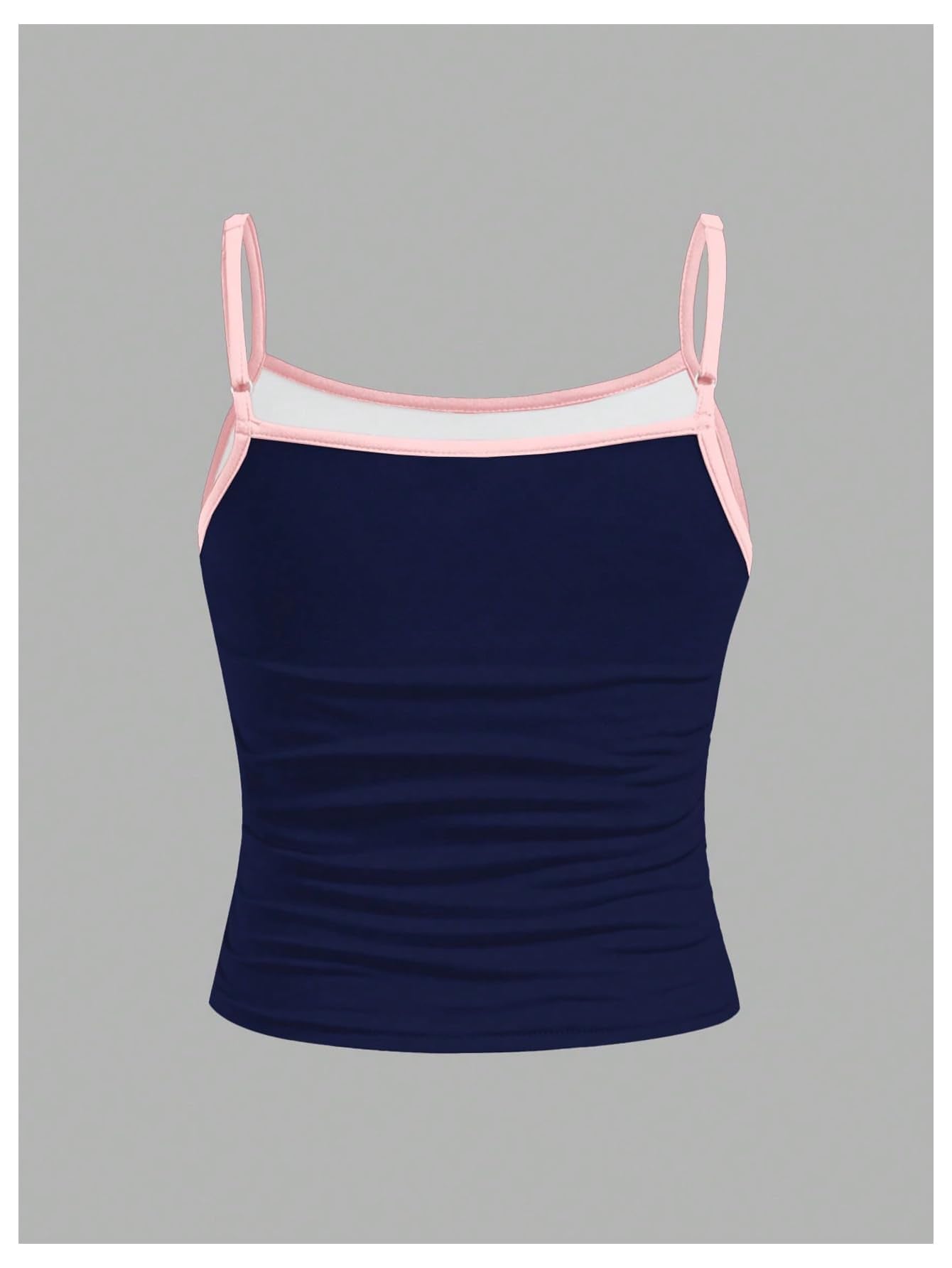RoseSeek Girl's Sleeveless Jersey Shirts Number Graphic Camisole Tops Workout Sports Y2K Top Blue 11Y