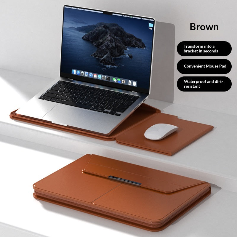 PU Leather Laptop Sleeve PU Leather Laptop Sleeve with Stand