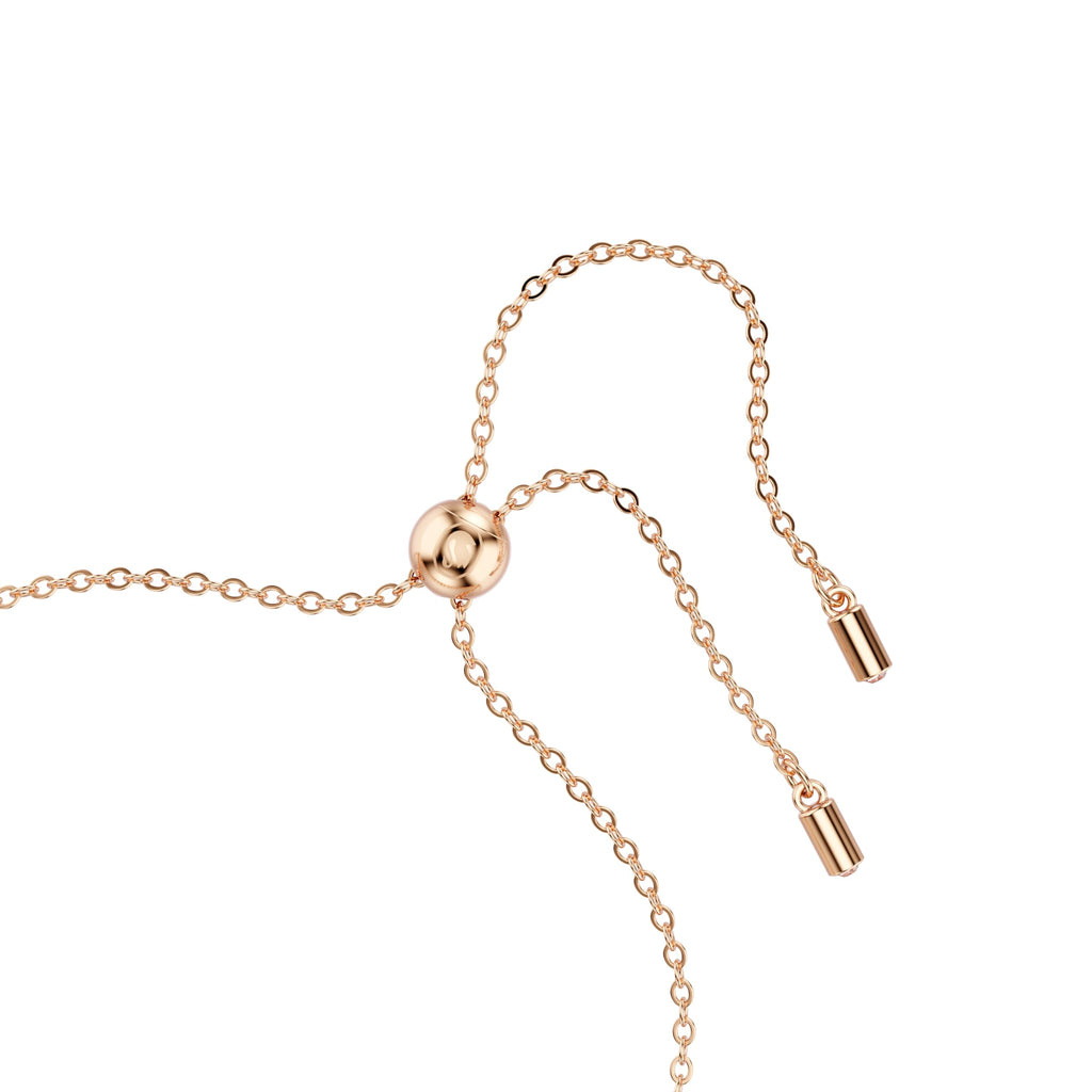 Swarovski Imber Emily Bracelet, Round Pink Crystals on Rose Gold-Tone Finished Band, Part of the Imber Emily Collection