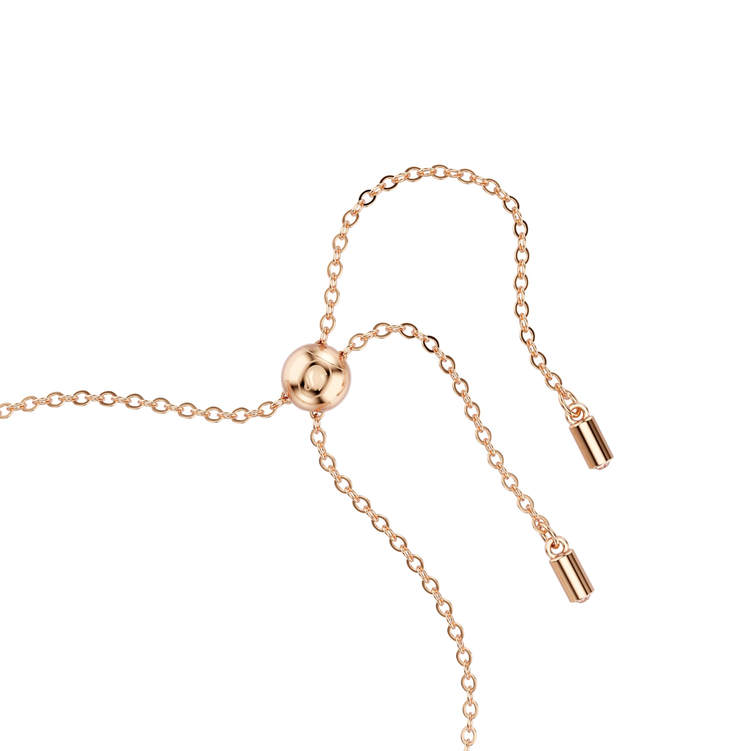 Swarovski Imber Emily Bracelet, Round Pink Crystals on Rose Gold-Tone Finished Band, Part of the Imber Emily Collection
