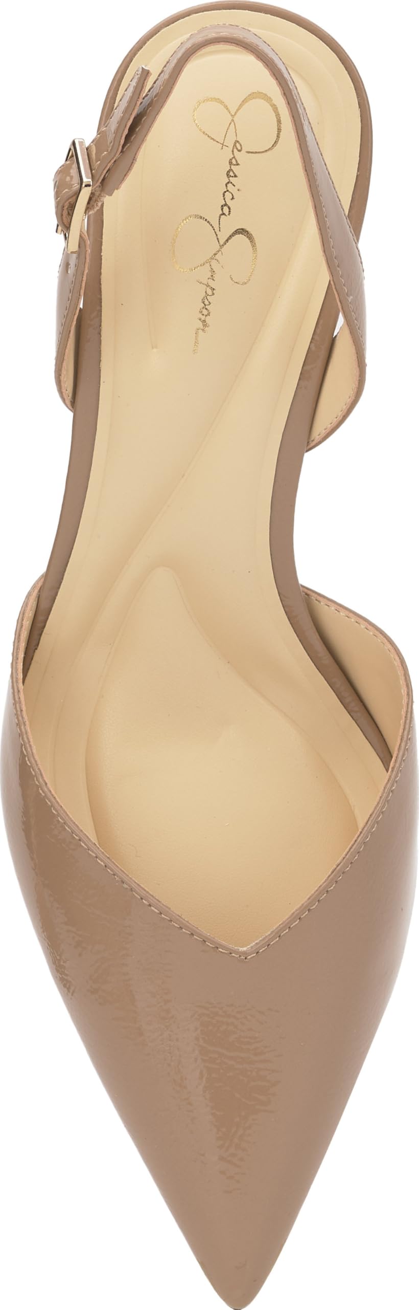 Jessica Simpson Fyvera Classic Slingback Pump, Chai Latte, 7