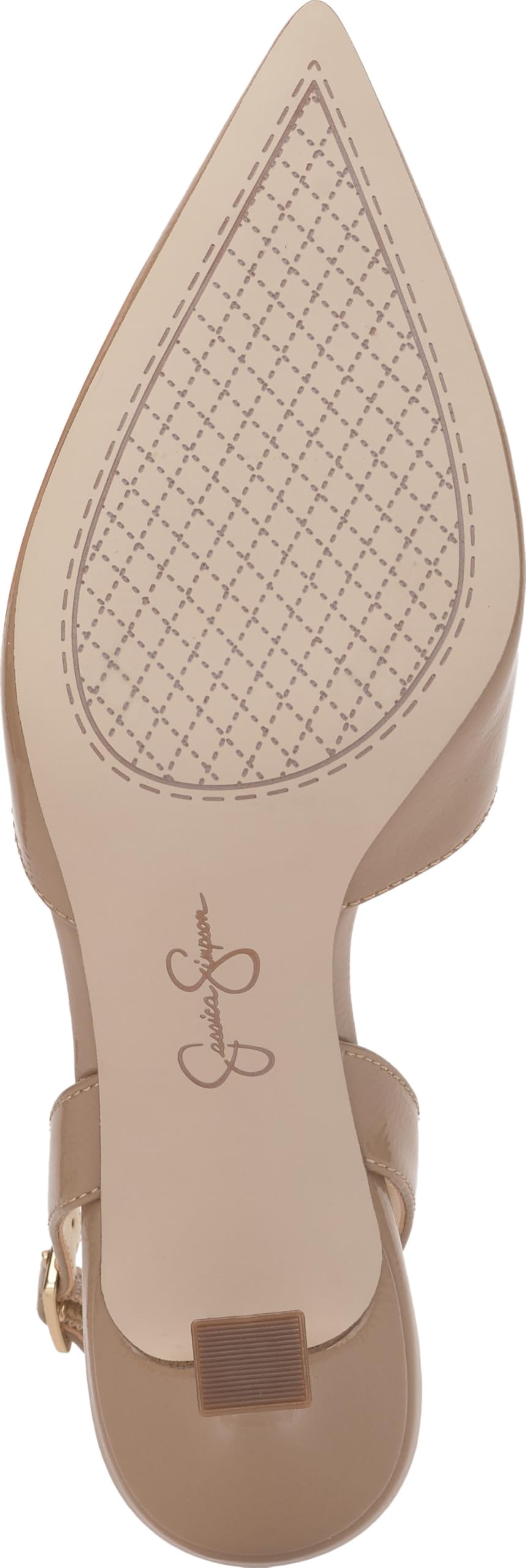 Jessica Simpson Fyvera Classic Slingback Pump, Chai Latte, 7