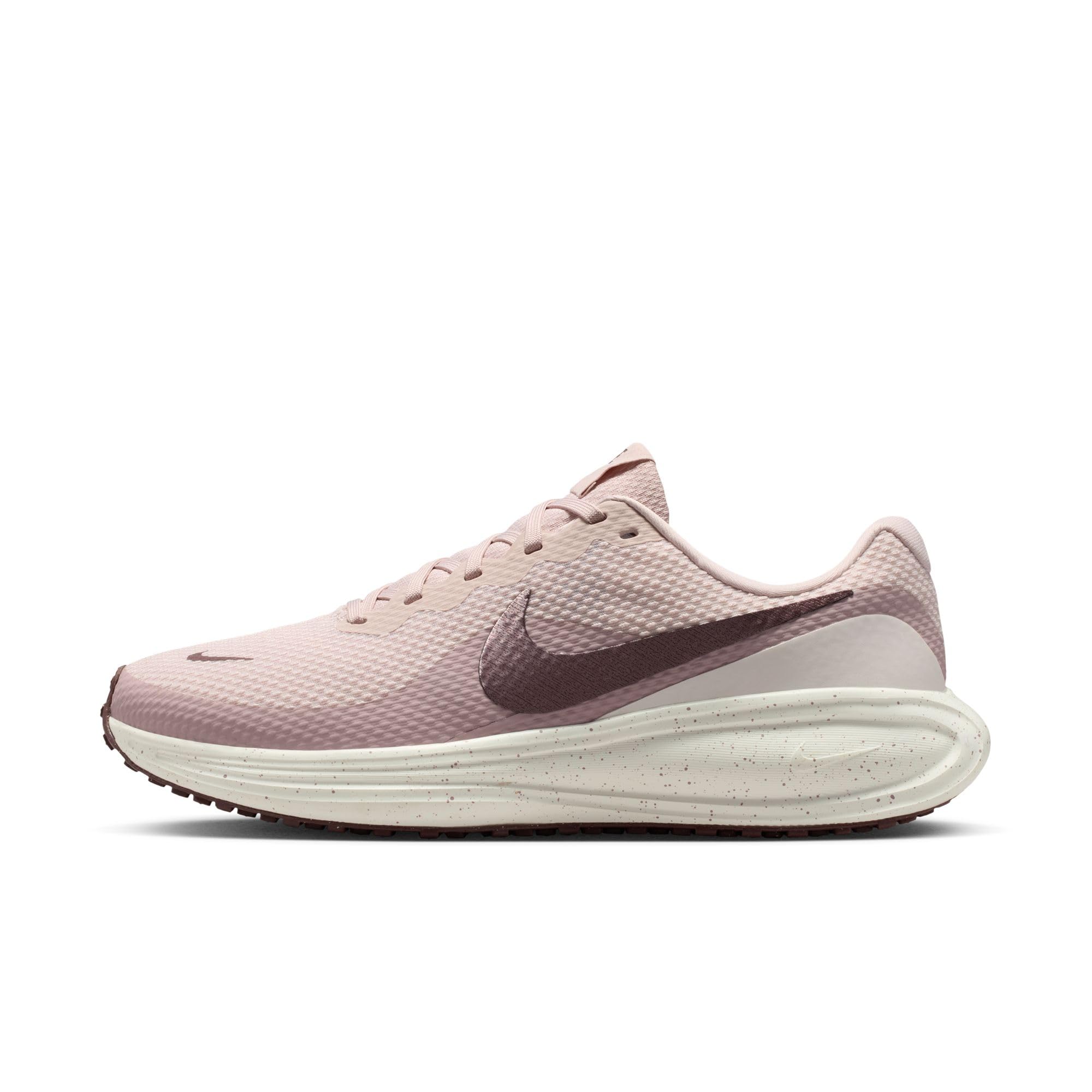 Nike Women's Revolution 8 Road Running Shoes, Silt Red/White-Particle Rose-Tattoo, 8
