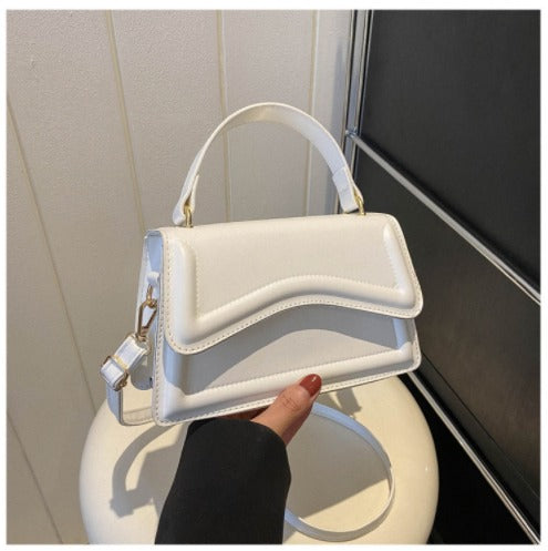 Small Square Women's Solid Color Tote Bag