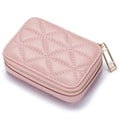 Fashionable Leather Earphone Bag with Mini Cosmetic Purse