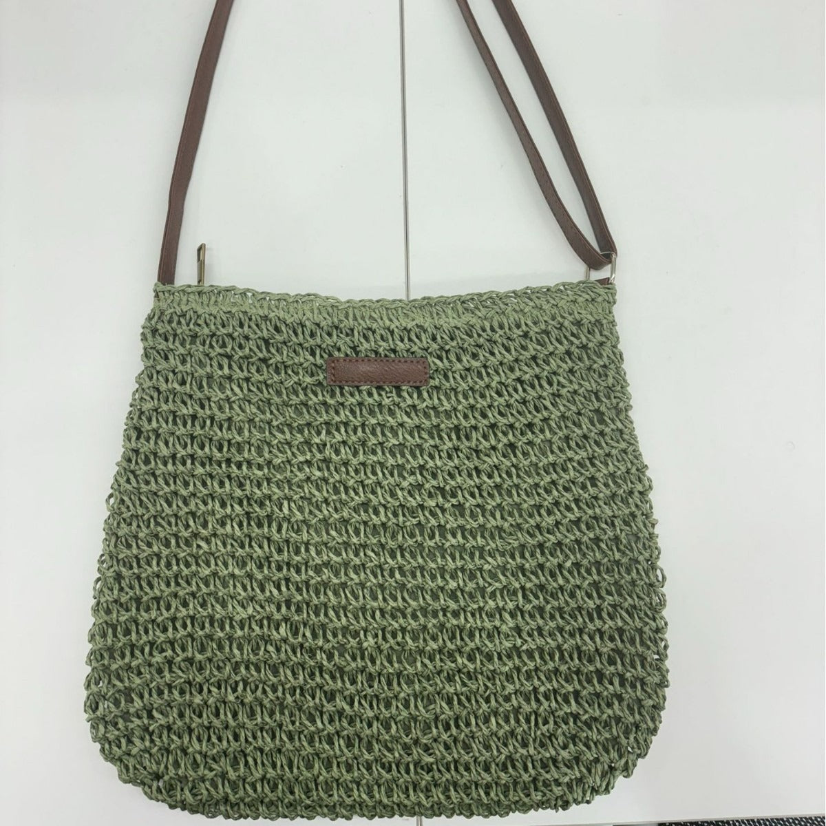 Summer Large-Capacity Handwoven Crossbody Bag