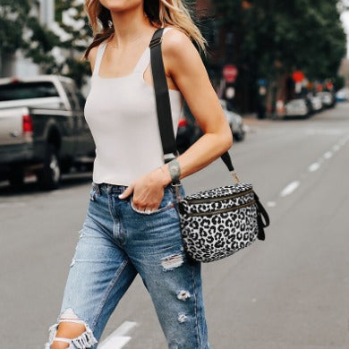 Oxford Cloth Crossbody Bag