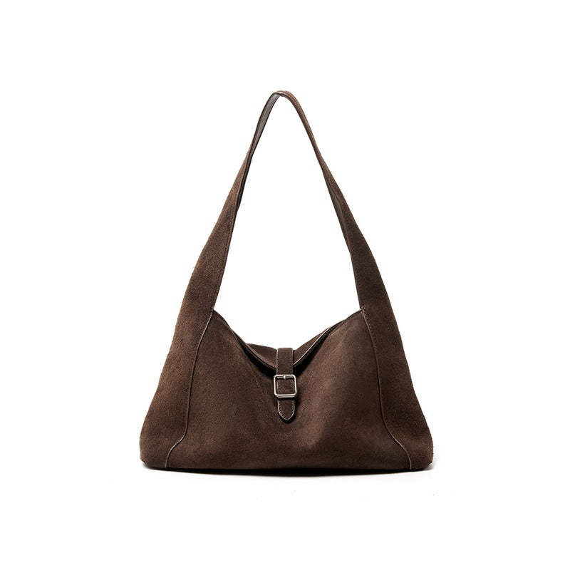 Women's Suede Shoulder Bag