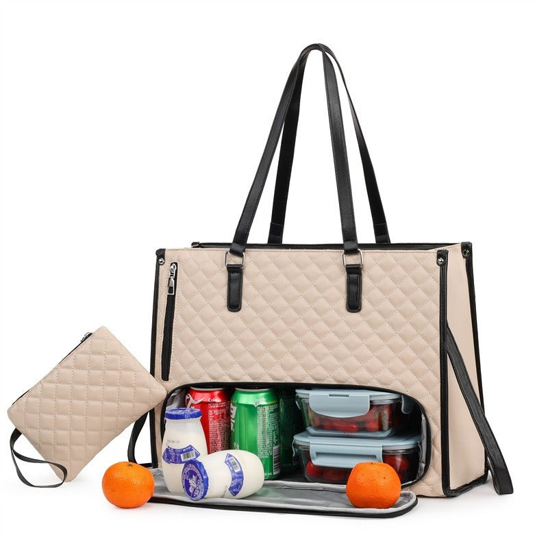 Insulated Women's Tote Crossbody Bag