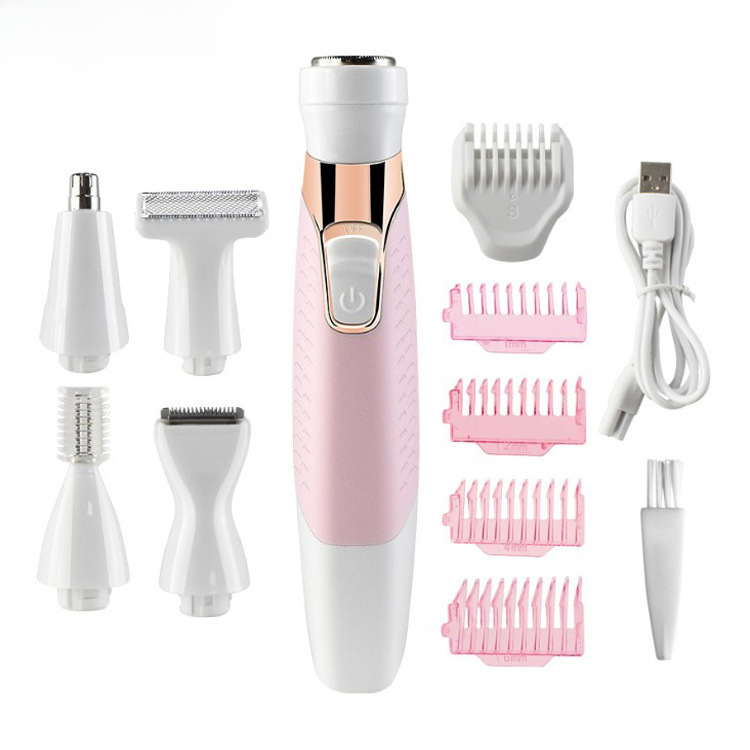 5-in-1 Rechargeable Hair Removal Device for Women