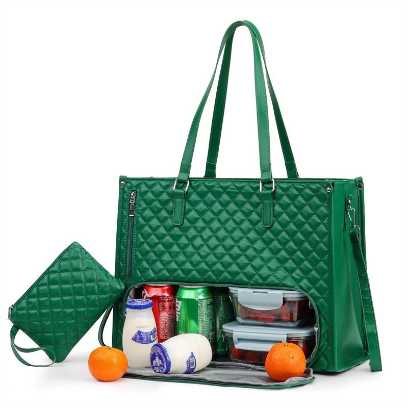 Insulated Women's Tote Crossbody Bag
