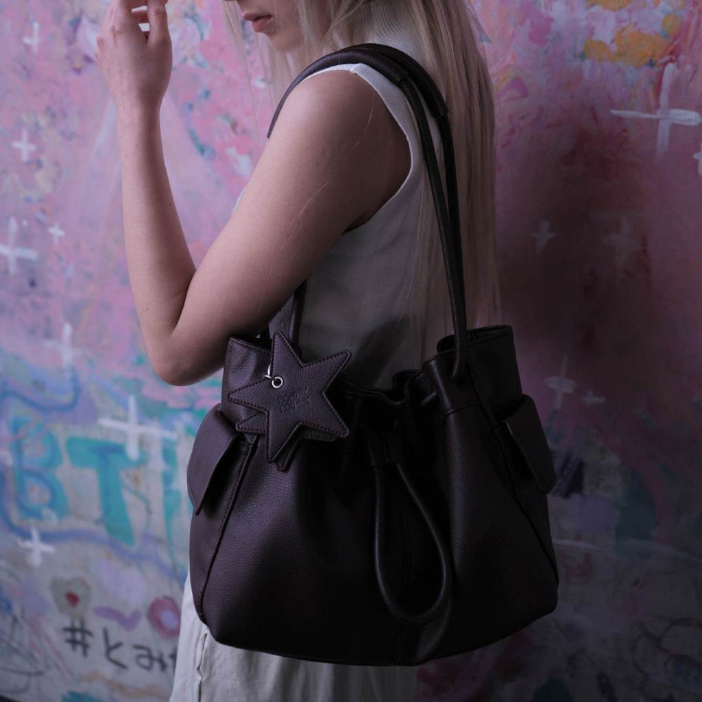 Cloud-Shaped Large Tote Shoulder Bag