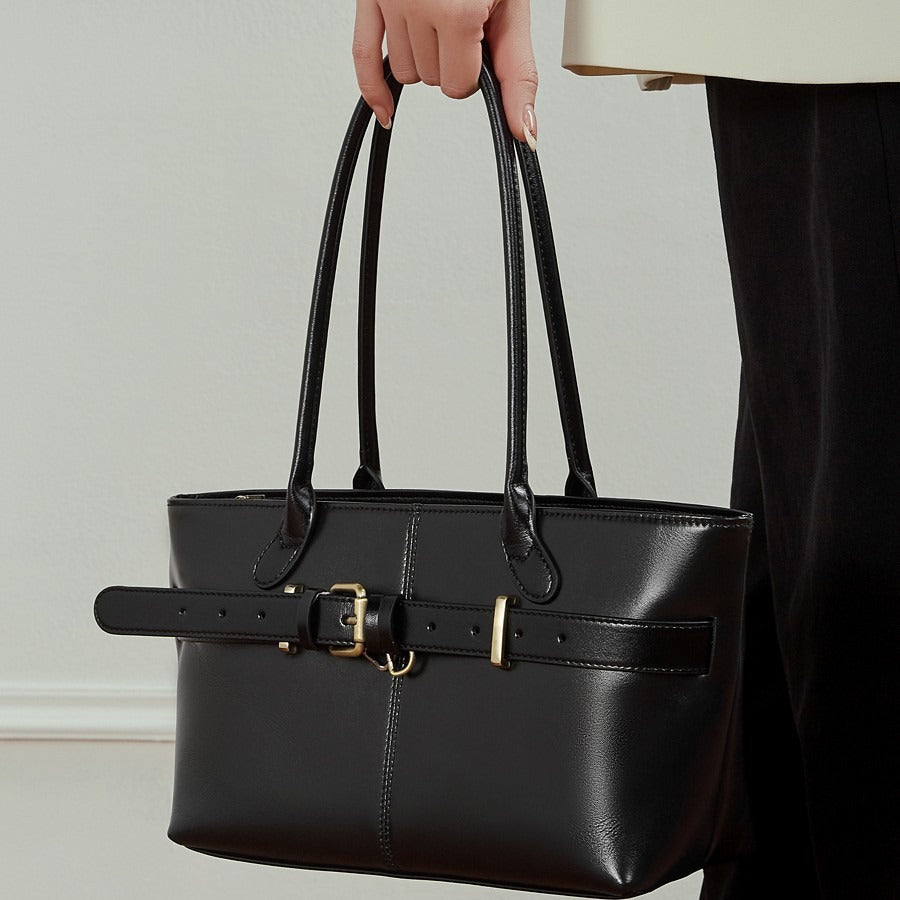 Genuine Leather Shoulder Bag