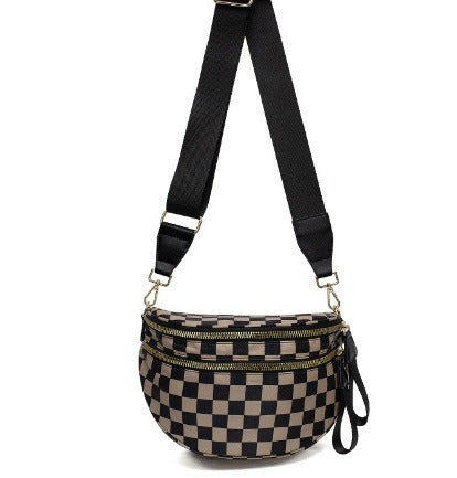 Oxford Cloth Crossbody Bag