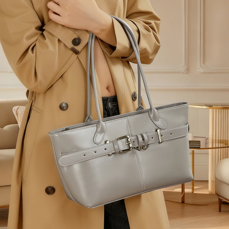 Genuine Leather Shoulder Bag