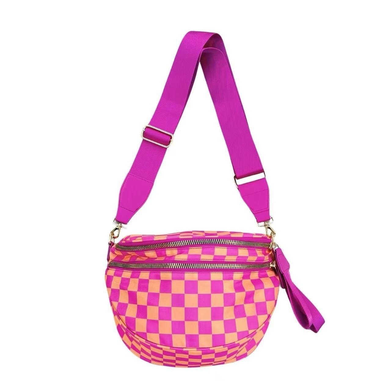 Oxford Cloth Crossbody Bag