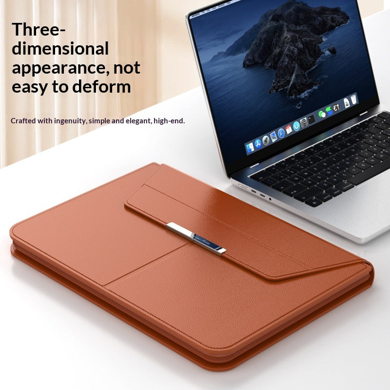 PU Leather Laptop Sleeve PU Leather Laptop Sleeve with Stand