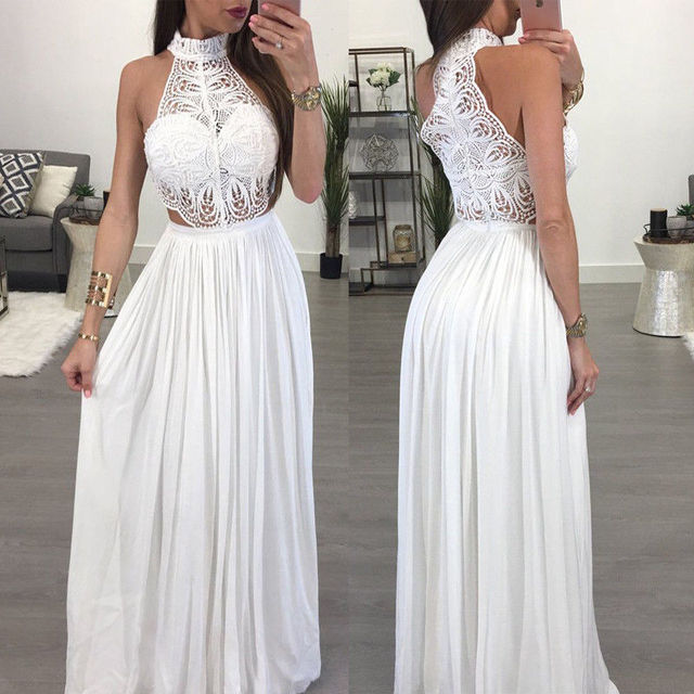 Hot Women Maxi Summer Long Evening Beach Dress