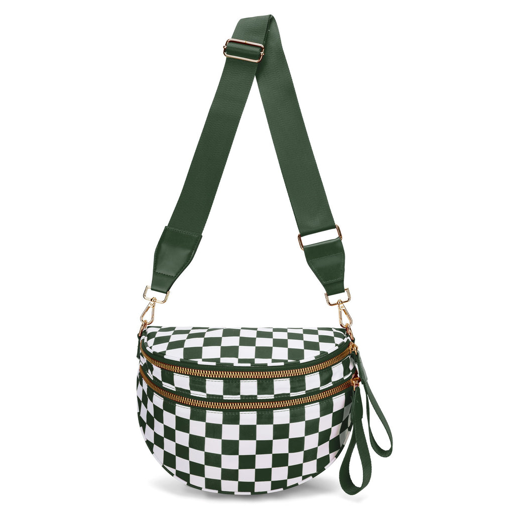Oxford Cloth Crossbody Bag